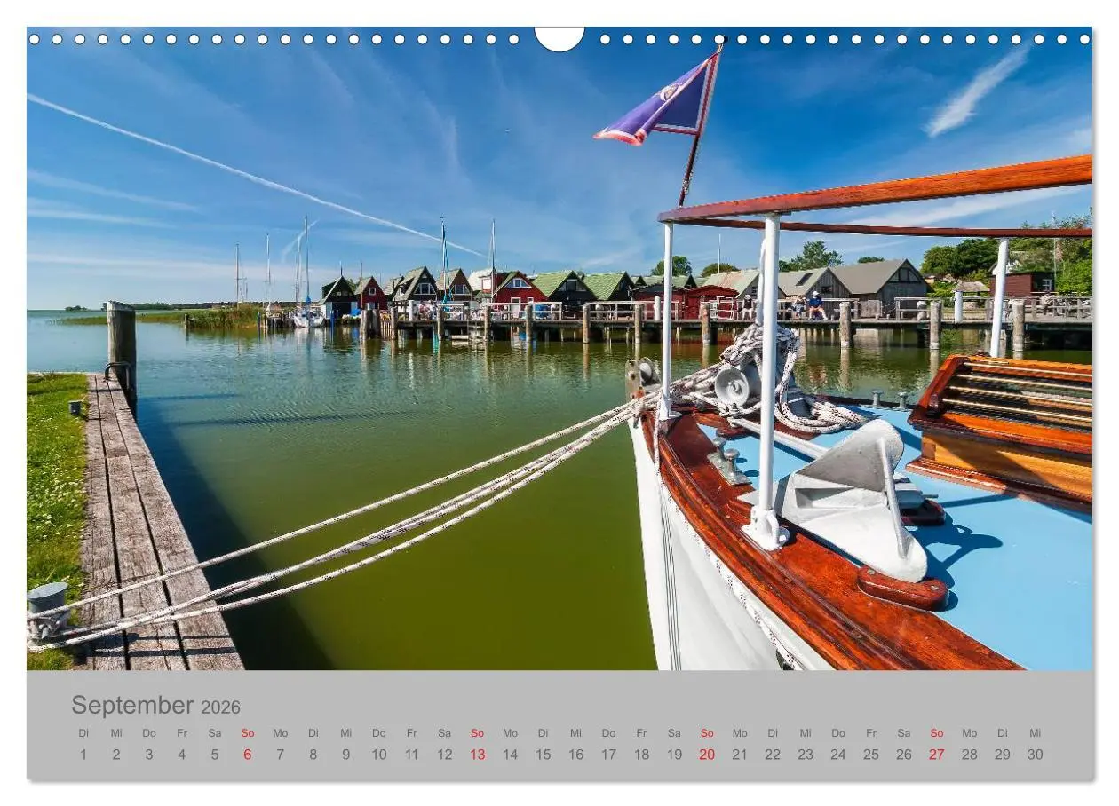 Bild: 9783516131246 | Ostsee, Fischland-Darß (Wandkalender 2026 DIN A3 quer), CALVENDO...