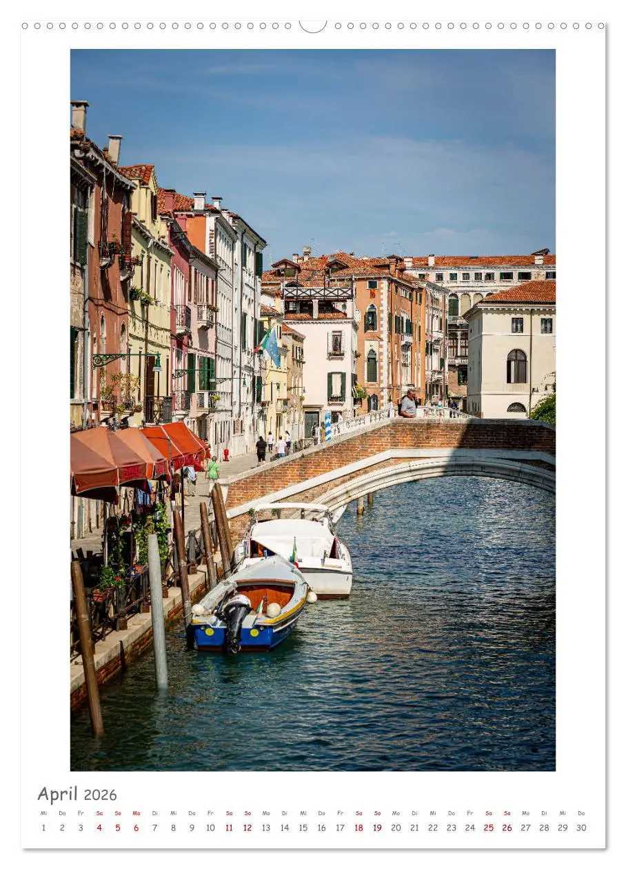Bild: 9783516371246 | Venedig anders sehen (Wandkalender 2026 DIN A2 hoch), CALVENDO...