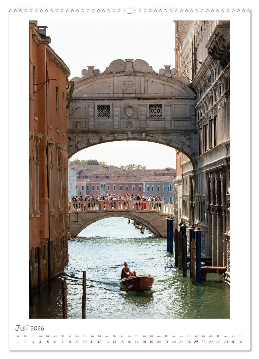 Bild: 9783516371246 | Venedig anders sehen (Wandkalender 2026 DIN A2 hoch), CALVENDO...