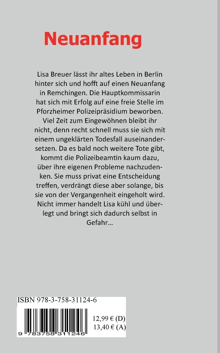Rückseite: 9783758311246 | Mörderische Zeiten | Ein Fall für Lisa Breuer | Manuela Kusterer
