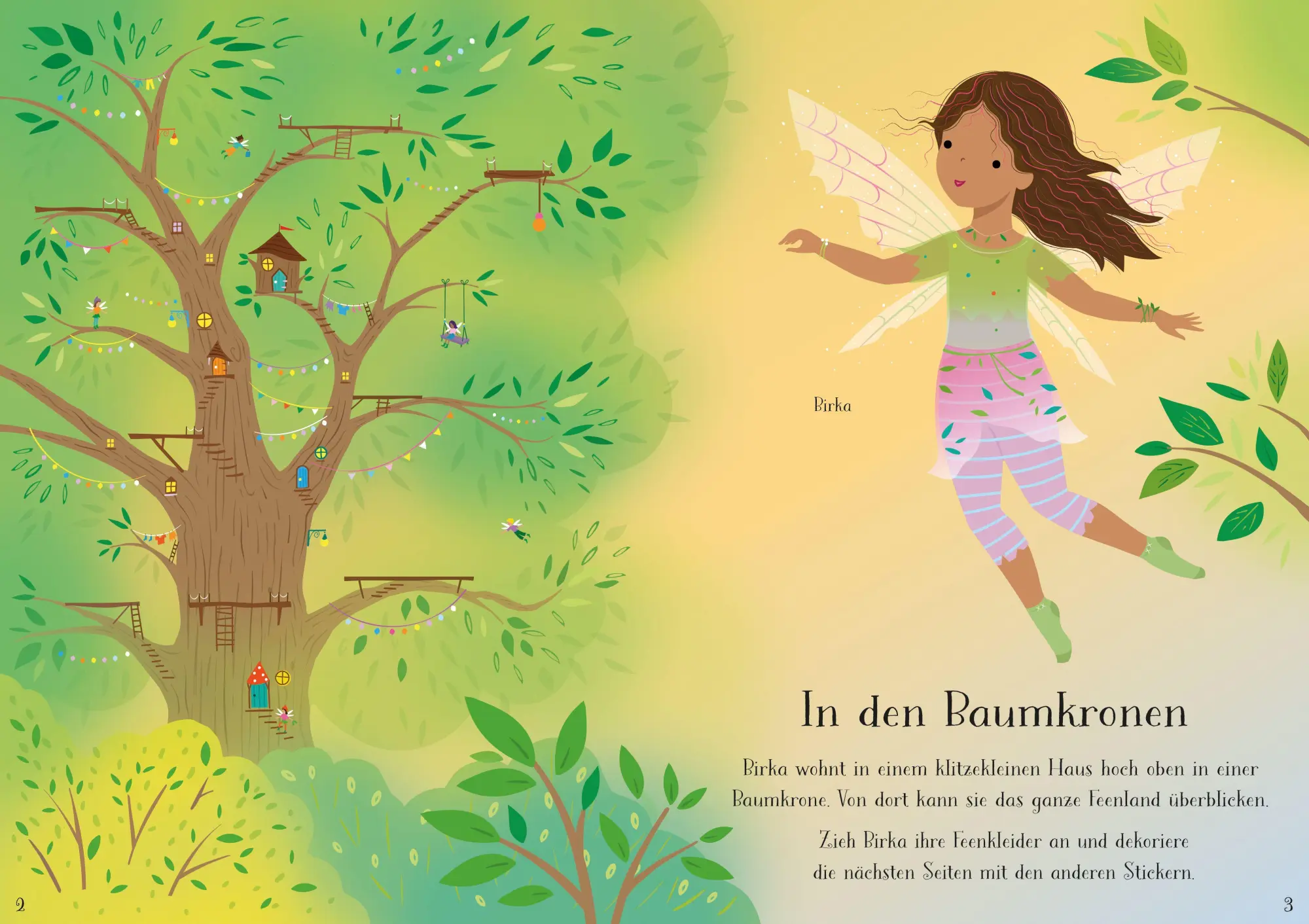Bild: 9781035701346 | Mein erstes Anziehpuppen-Stickerbuch: Birka, die kleine Baumkronenfee