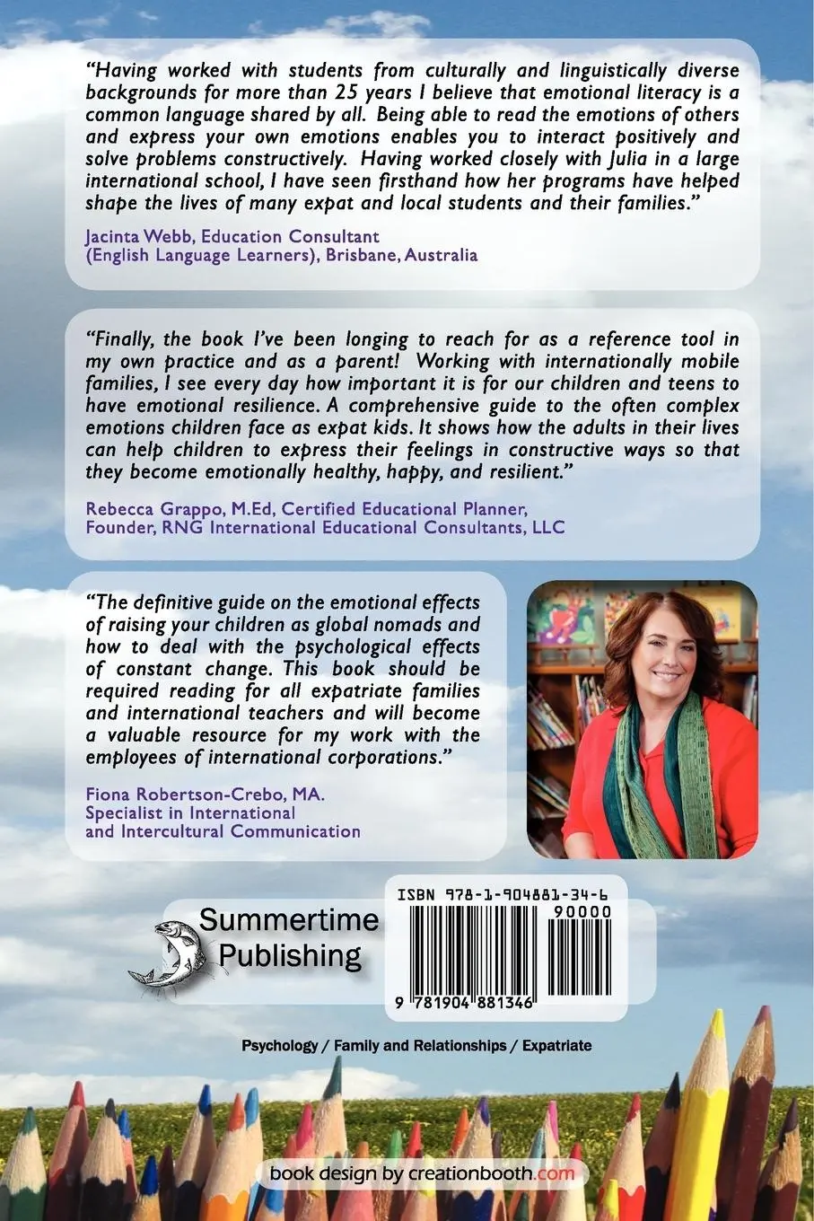 Rückseite: 9781904881346 | Emotional Resilience and the Expat Child | Julia Simens | Taschenbuch