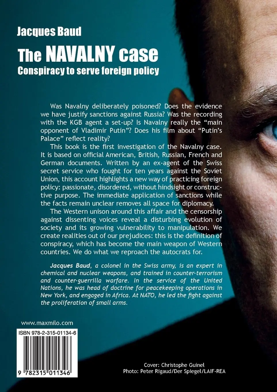 Rückseite: 9782315011346 | The Navalny case | Conspiracy to serve foreign policy | Jacques Baud