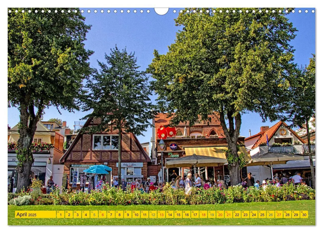 Bild: 9783435181346 | Seebad Warnemünde - Sehnsuchtsort an der Ostsee (Wandkalender 2025...