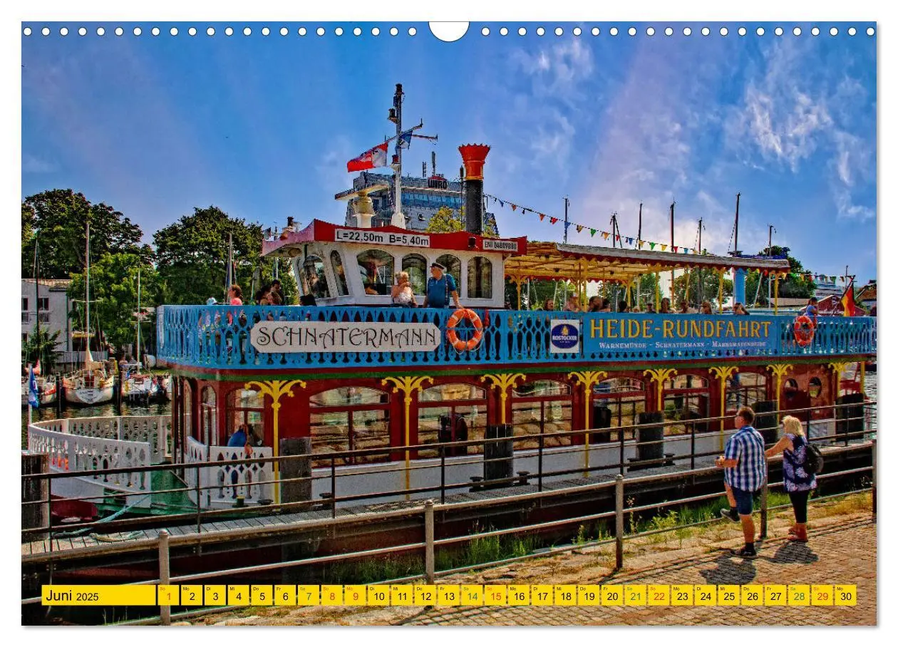 Bild: 9783435181346 | Seebad Warnemünde - Sehnsuchtsort an der Ostsee (Wandkalender 2025...