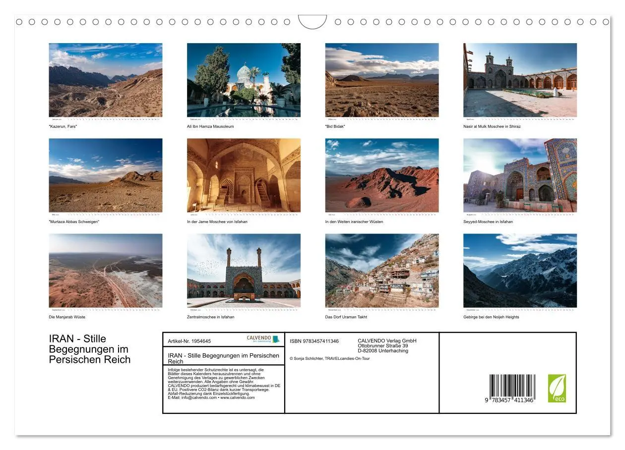 Bild: 9783457411346 | IRAN - Stille Begegnungen im Persischen Reich (Wandkalender 2026...
