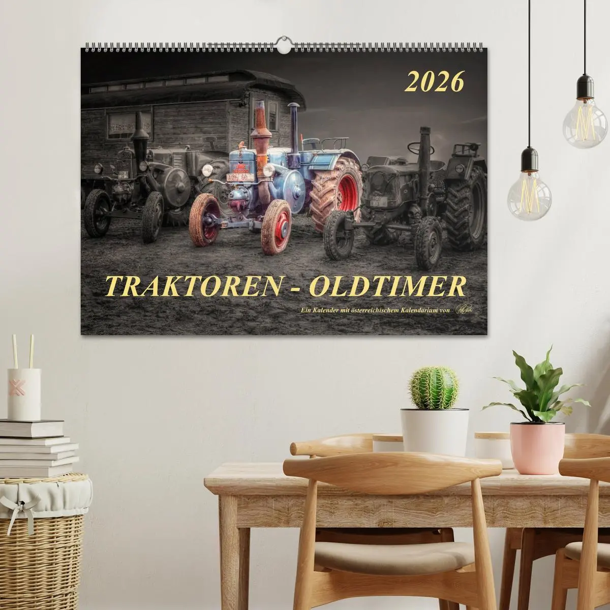 Bild: 9783516051346 | Traktoren - Oldtimer (Wandkalender 2026 DIN A2 quer), CALVENDO...