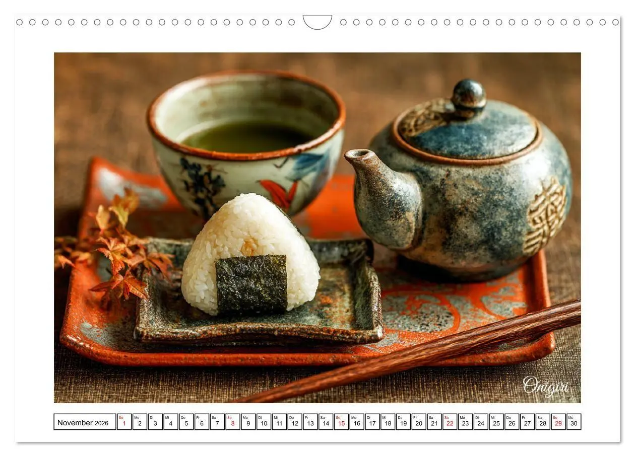 Bild: 9783516741346 | Genussmomente. Streifzug durch die japanische Küche (Wandkalender...