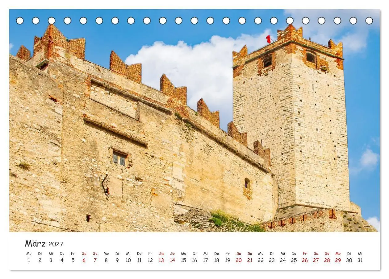 Bild: 9783569211346 | Malcesine am Gardasee (Tischkalender 2027 DIN A5 quer), CALVENDO...