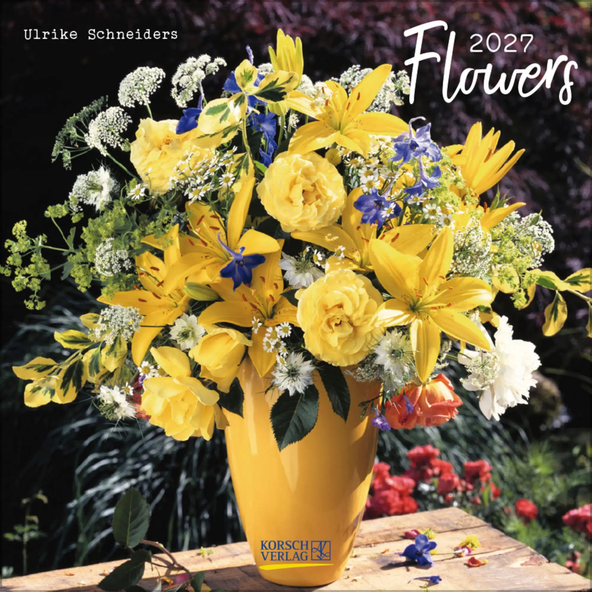 Cover: 9783819301346 | Flowers 2027 | Verlag Korsch | Kalender | 13 S. | Deutsch | 2027