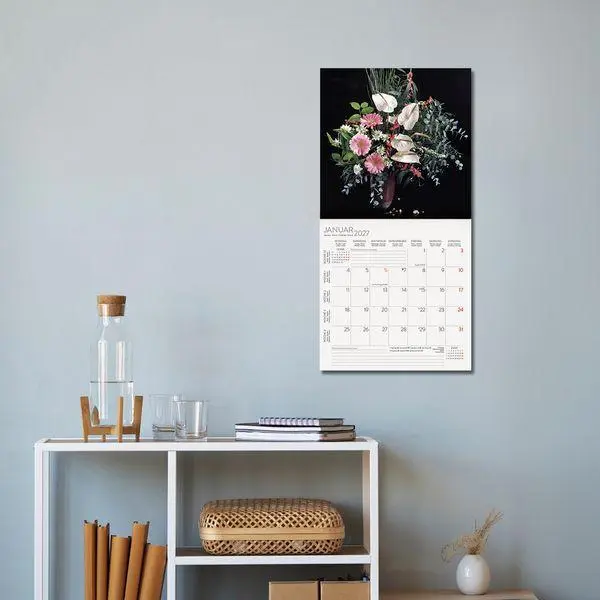 Bild: 9783819301346 | Flowers 2027 | Verlag Korsch | Kalender | 13 S. | Deutsch | 2027