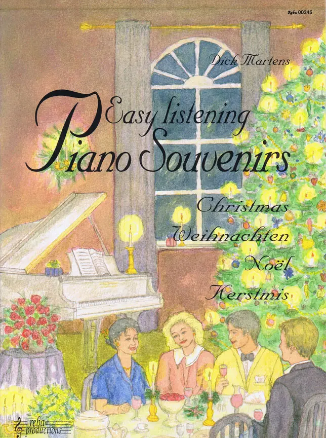Cover: 9789069111346 | Easy Listening Piano Souvenirs Kerstmis | D. Martens | Buch
