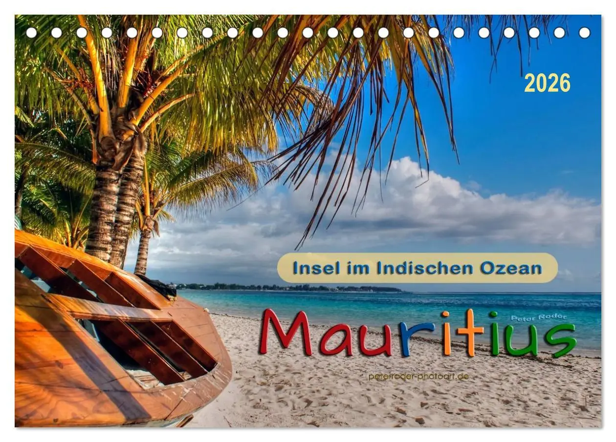 Cover: 9783457951446 | Mauritius - Insel im Indischen Ozean (Tischkalender 2026 DIN A5...