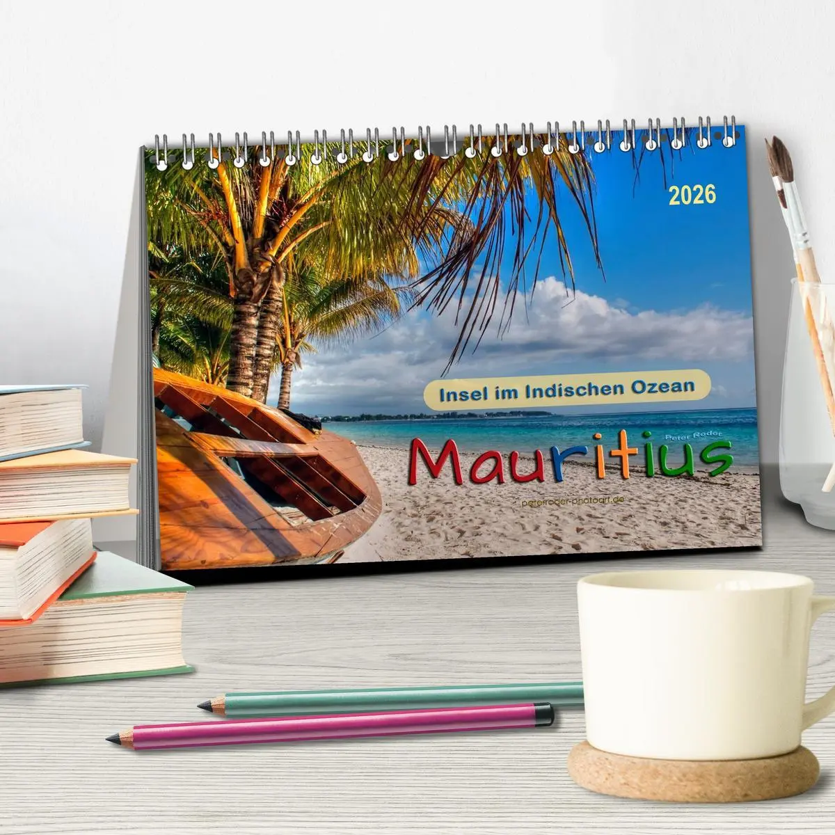 Bild: 9783457951446 | Mauritius - Insel im Indischen Ozean (Tischkalender 2026 DIN A5...
