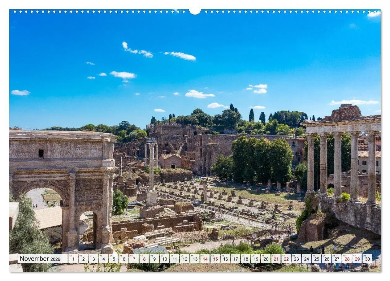 Bild: 9783516661446 | Ein Spaziergang durch Rom (hochwertiger Premium Wandkalender 2026...