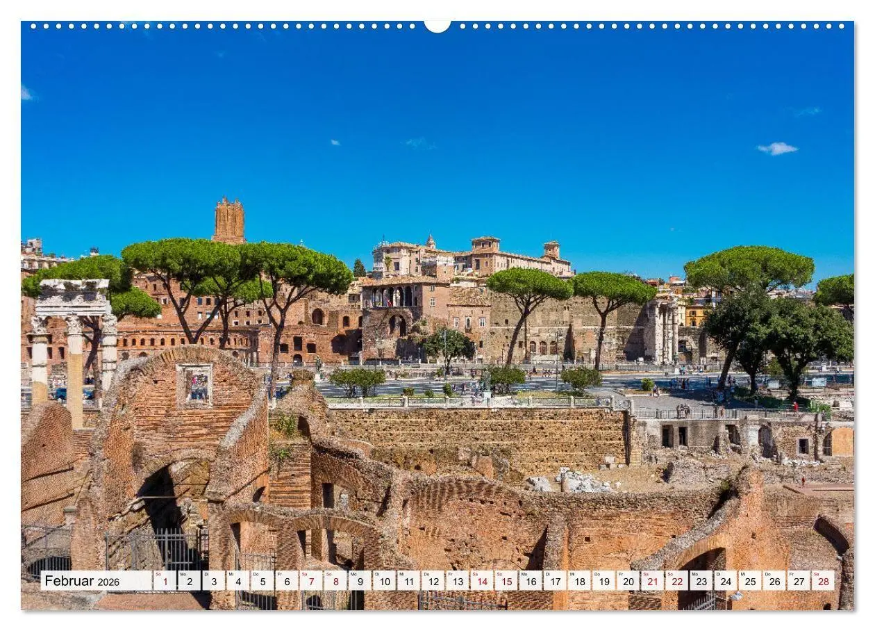 Bild: 9783516661446 | Ein Spaziergang durch Rom (hochwertiger Premium Wandkalender 2026...