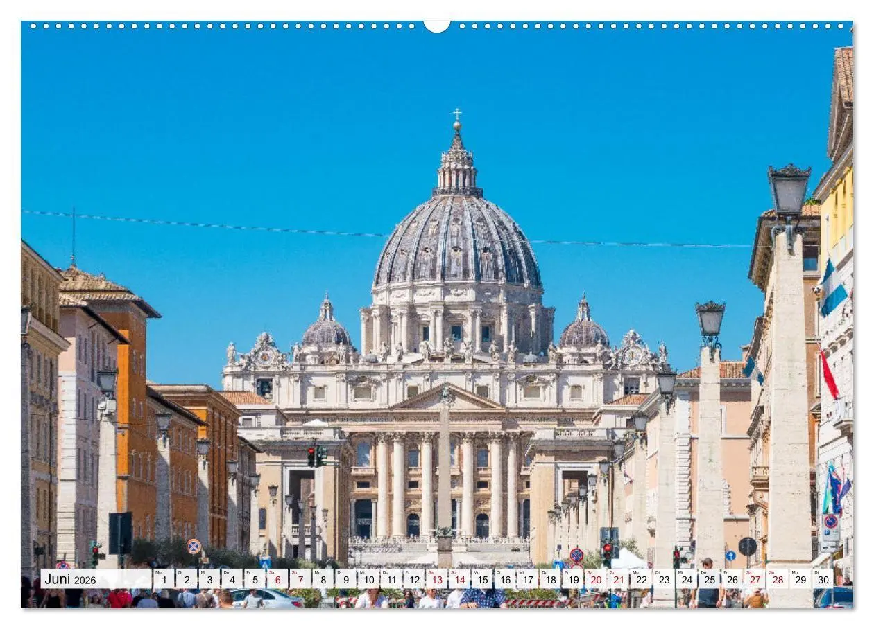 Bild: 9783516661446 | Ein Spaziergang durch Rom (hochwertiger Premium Wandkalender 2026...