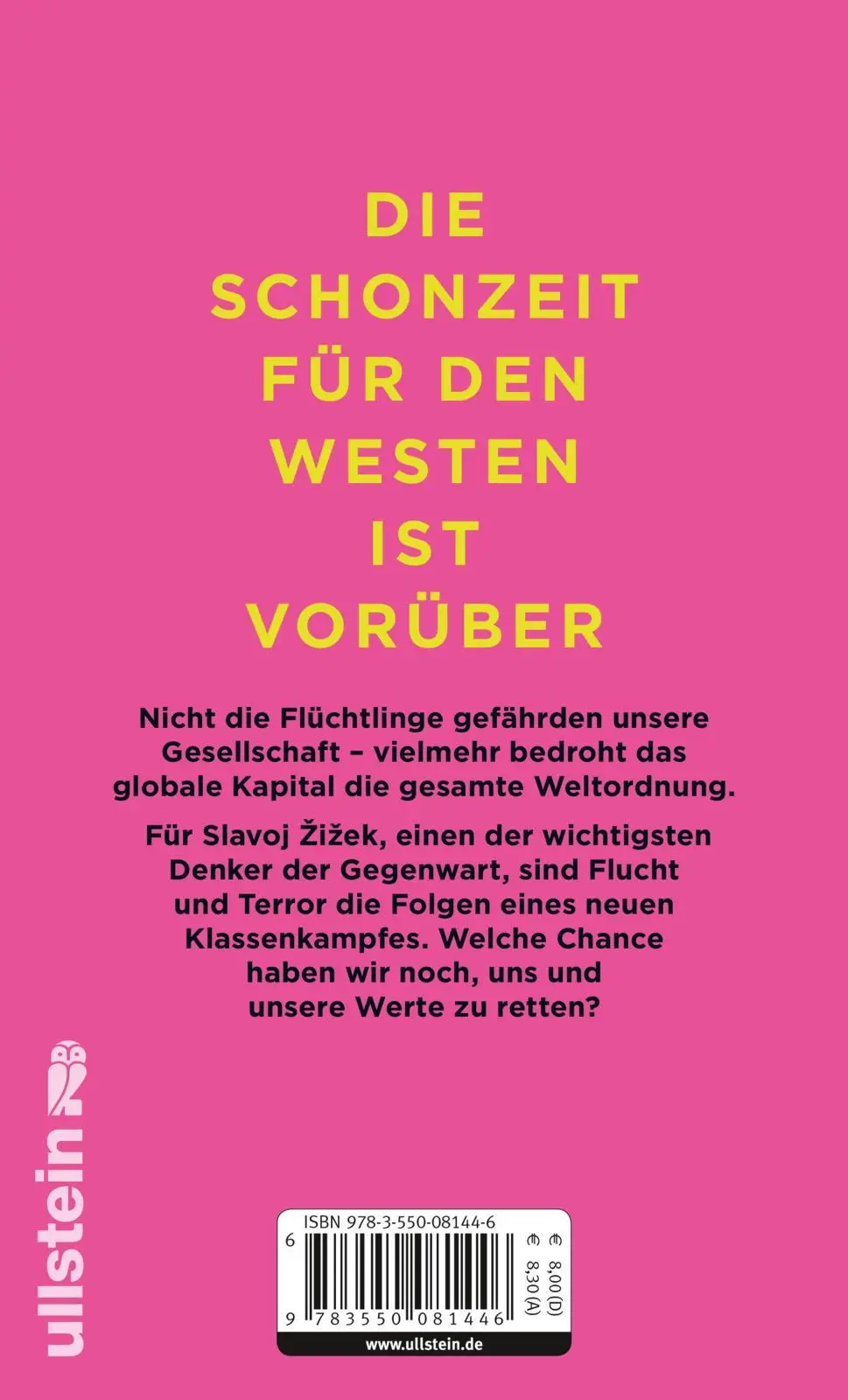 Rückseite: 9783550081446 | Der neue Klassenkampf | Die wahren Gründe für Flucht und Terror | Buch