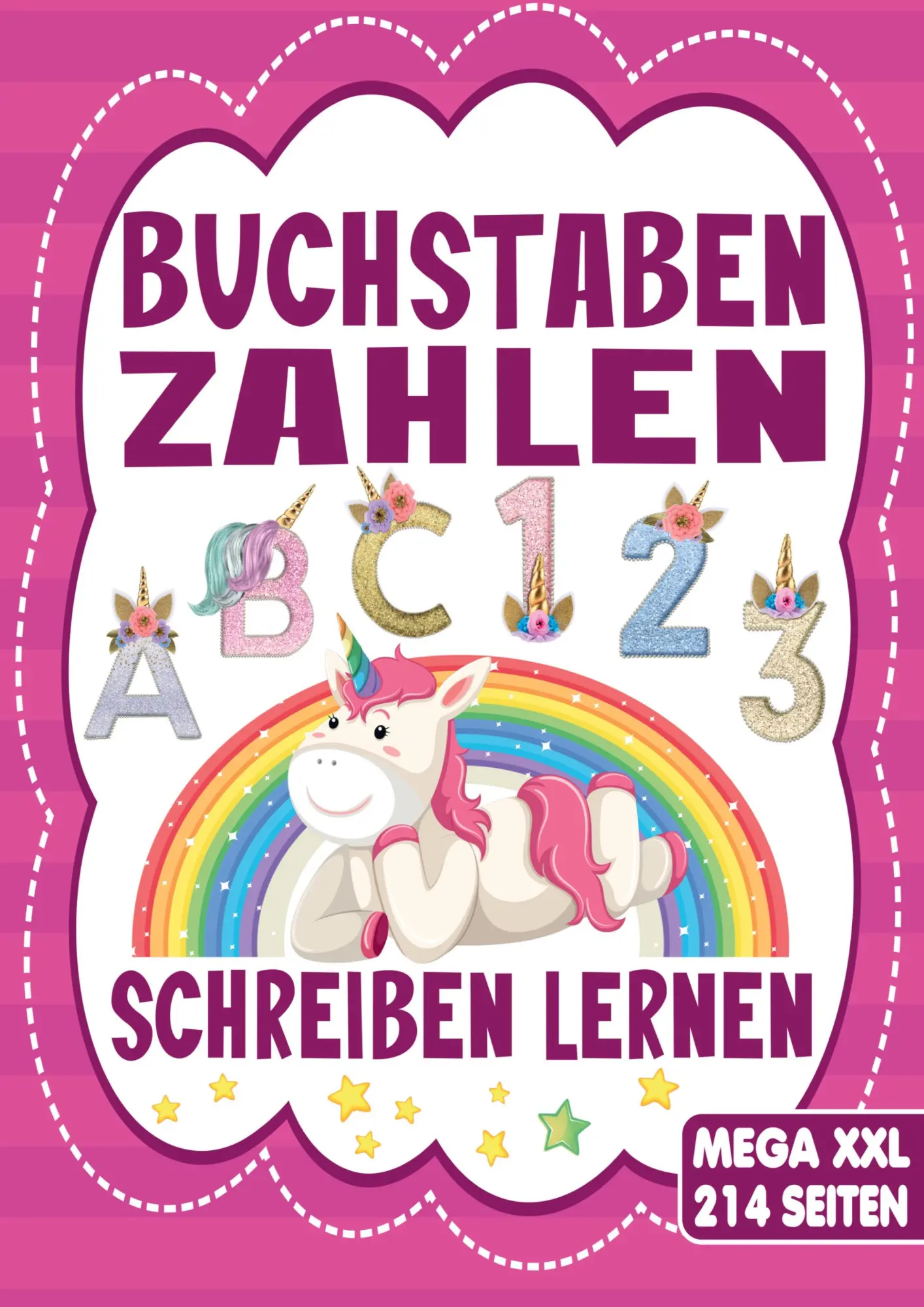 Cover: 9783691041446 | Buchstaben &amp; Zahlen Schreiben - Das Einhorn Lernheft für Kinder ab...