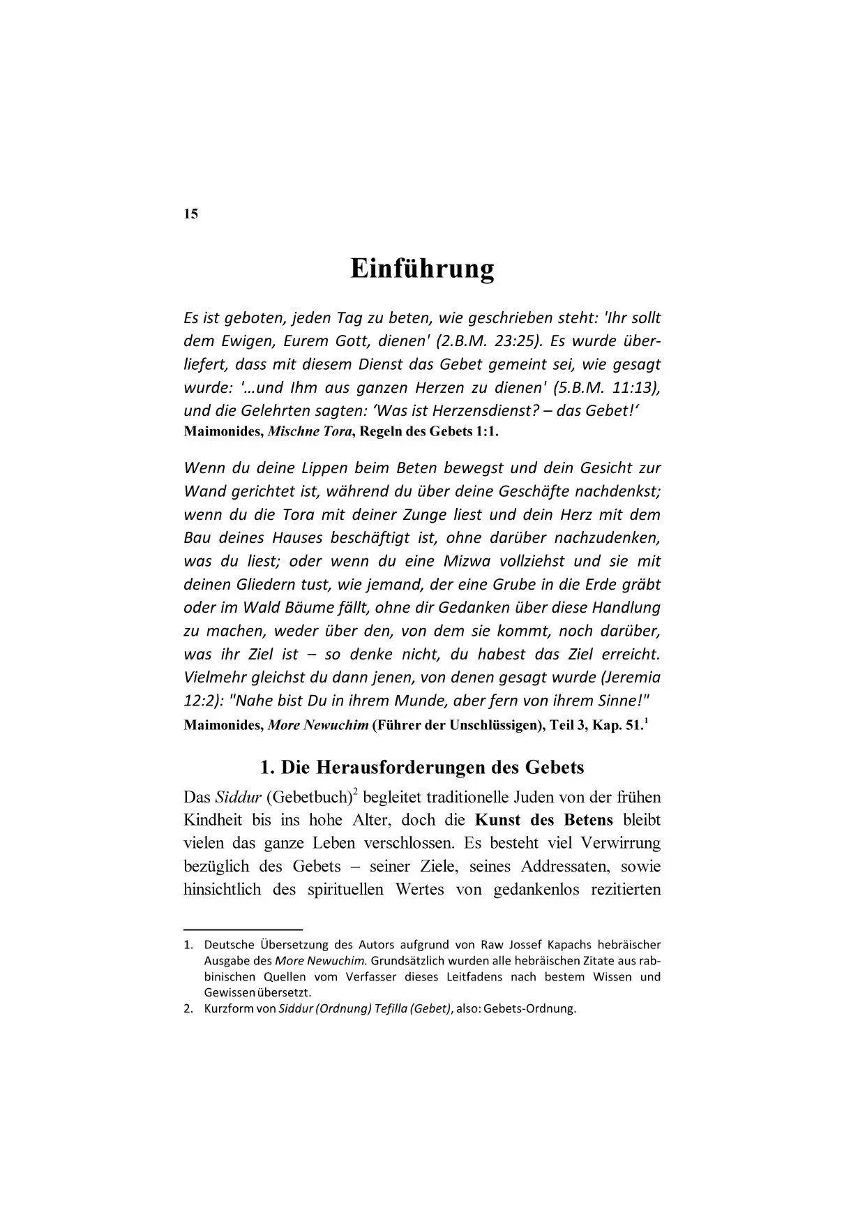 Bild: 9783907401446 | Die Kunst des Betens | Spiritueller Leitfaden zum jüdischen Gebetbuch