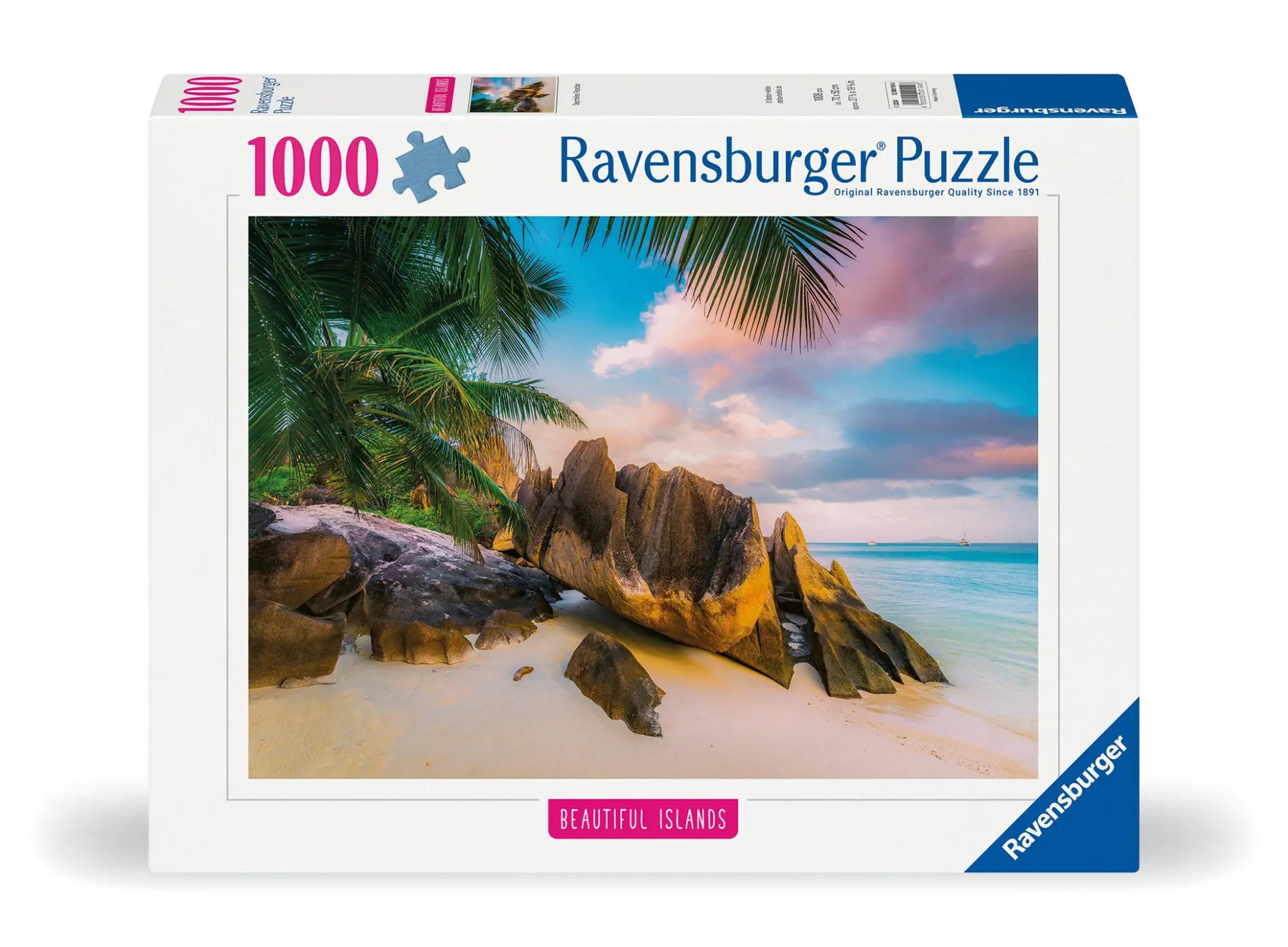 Cover: 4005555001546 | Erwachsenenpuzzle 1000 Teile - Seychellen | Spiel | 12000154 | Deutsch