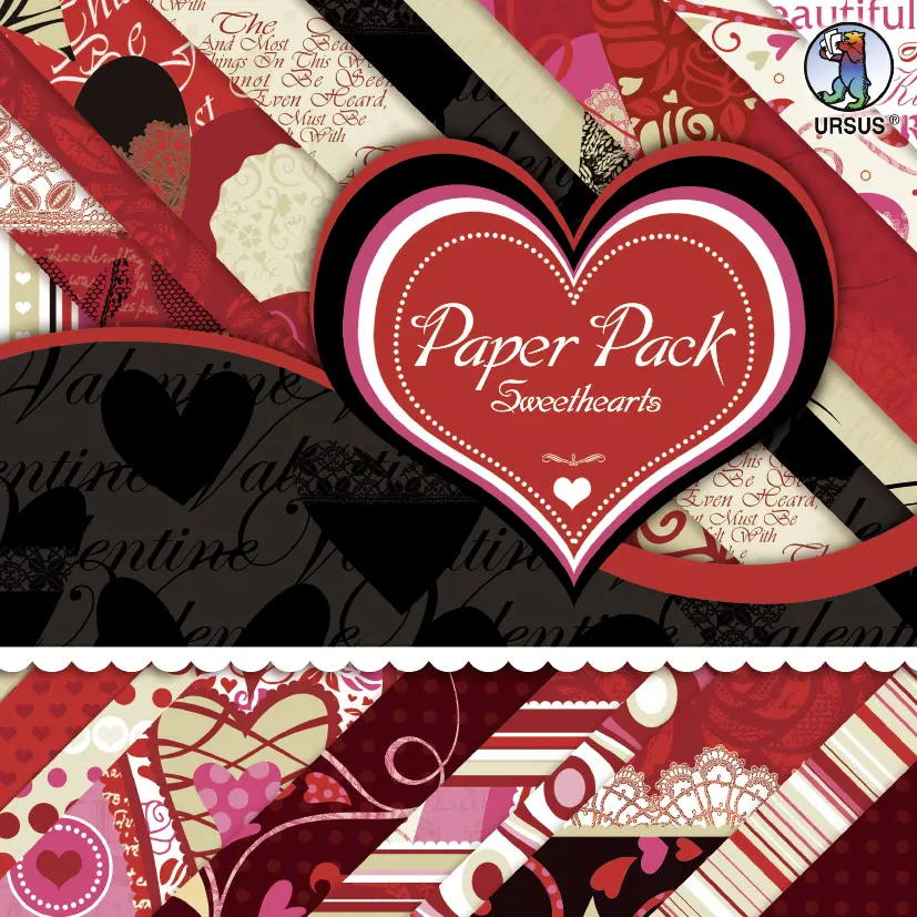 URSUS Paper Pack "Sweathearts"