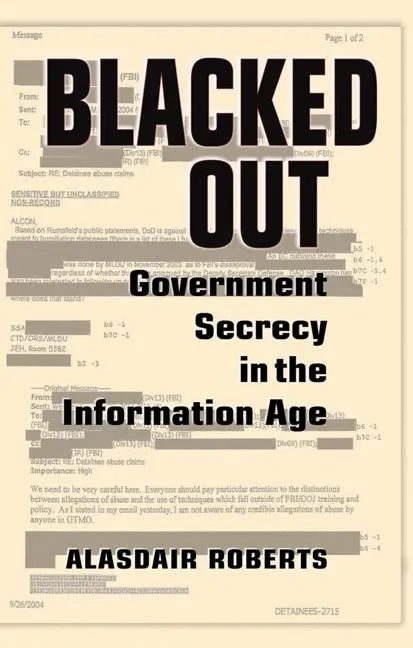 Cover: 9780521731546 | Blacked Out | Government Secrecy in the Information Age | Roberts