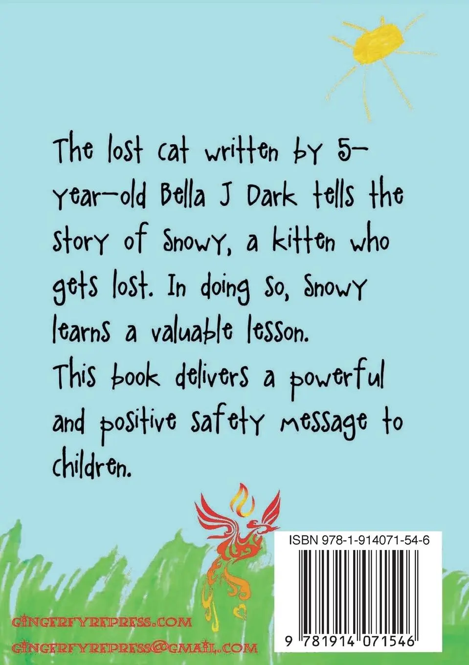 Rückseite: 9781914071546 | The Lost Cat | Bella J Dark | Taschenbuch | Kartoniert / Broschiert