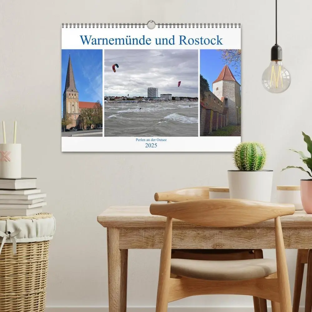 Bild: 9783435231546 | Warnemünde und Rostock, Perlen an der Ostsee (Wandkalender 2025 DIN...