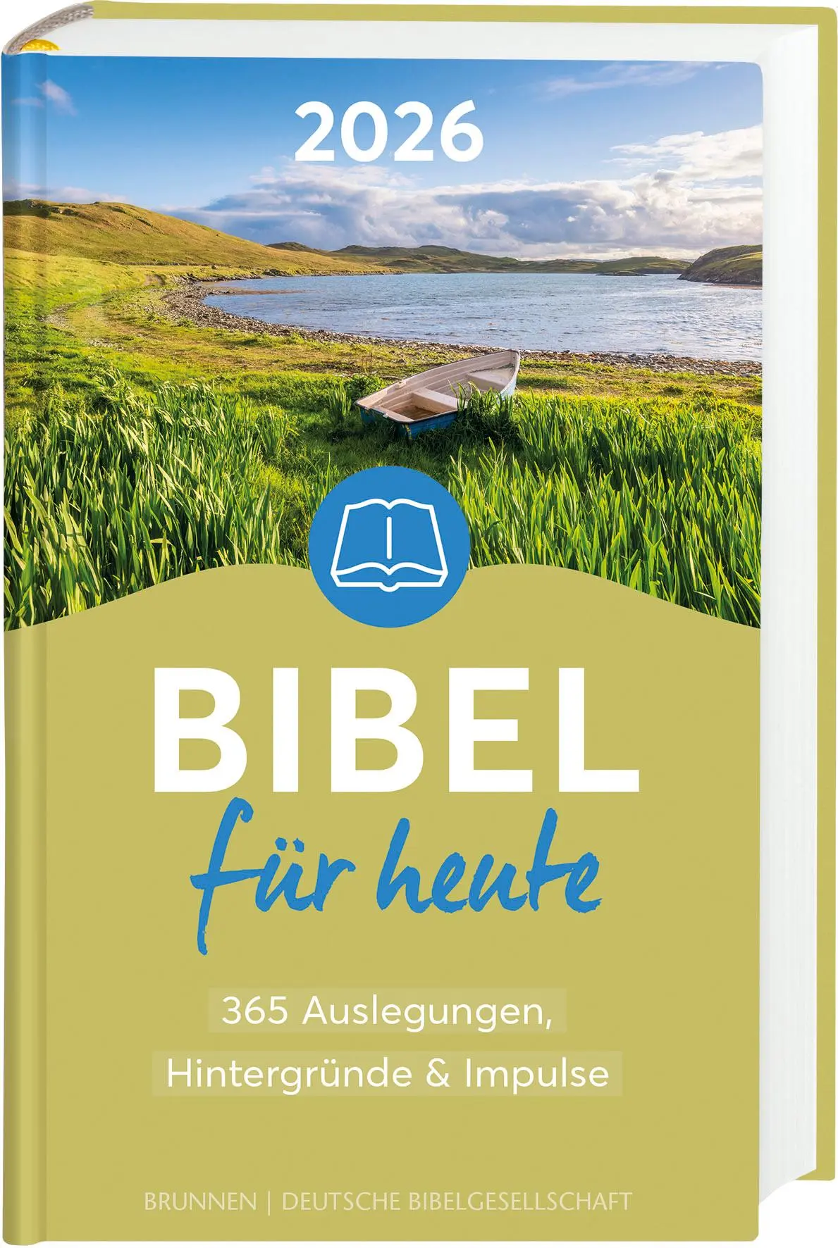 Cover: 9783438061546 | Bibel für heute 2026 | Matthias Büchle (u. a.) | Buch | Deutsch | 2025