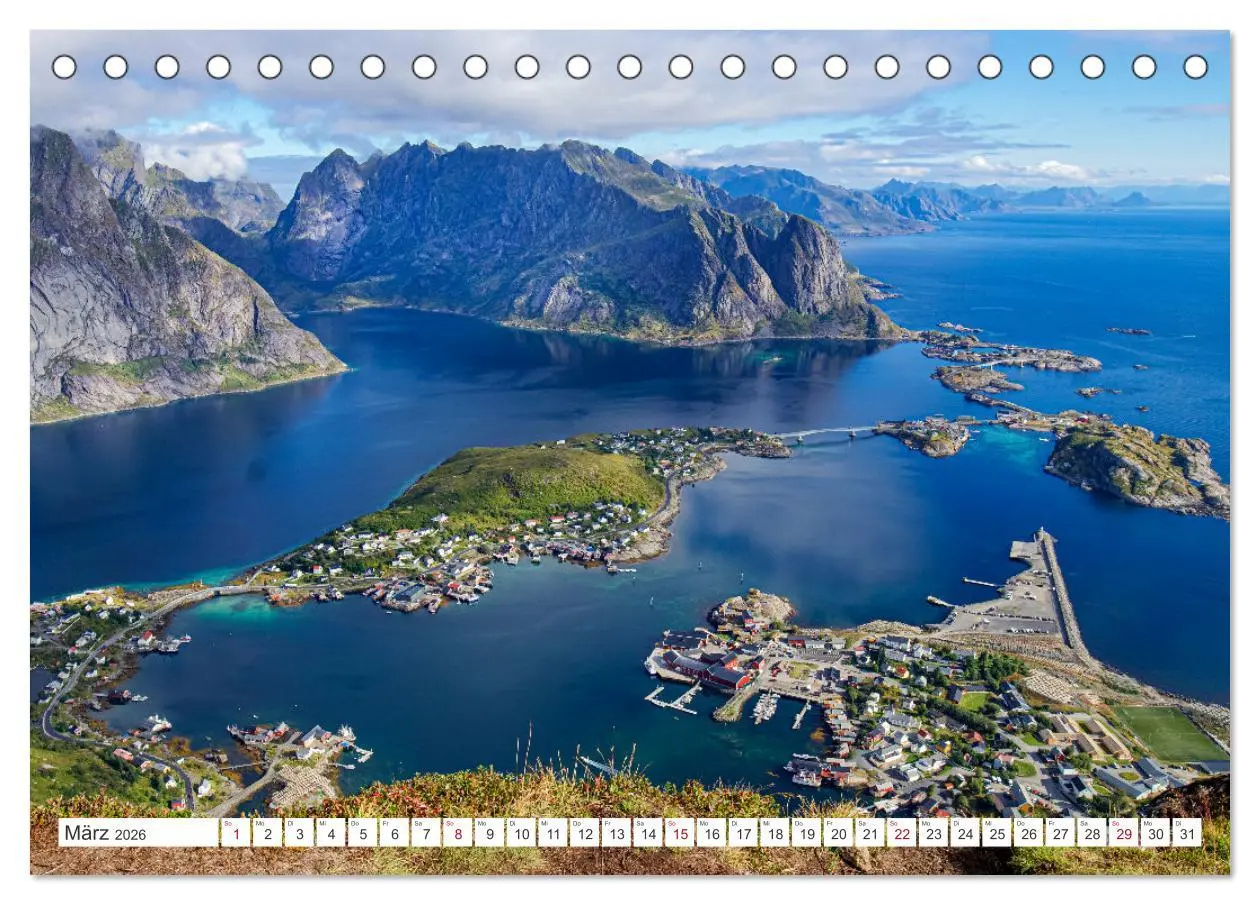 Bild: 9783457491546 | Magie des Nordens, Island und Norwegen (Tischkalender 2026 DIN A5...