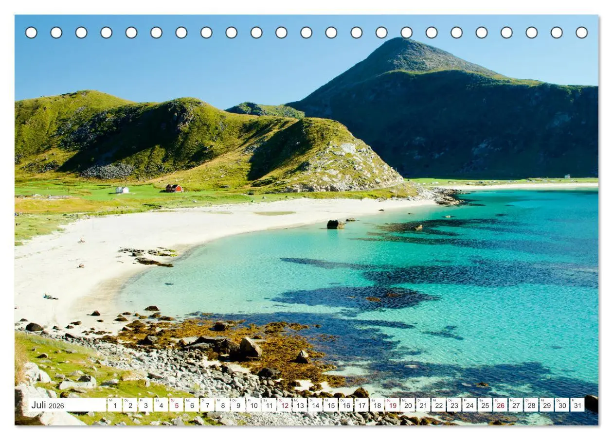 Bild: 9783457491546 | Magie des Nordens, Island und Norwegen (Tischkalender 2026 DIN A5...