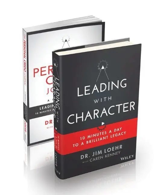 Cover: 9781119781646 | Leading with Character | 10 Minutes a Day to a Brilliant Legacy Set