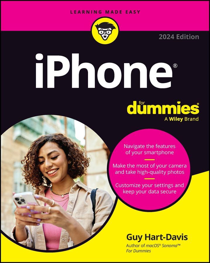 Cover: 9781394221646 | iPhone For Dummies | Guy Hart-Davis | Taschenbuch | 368 S. | Englisch