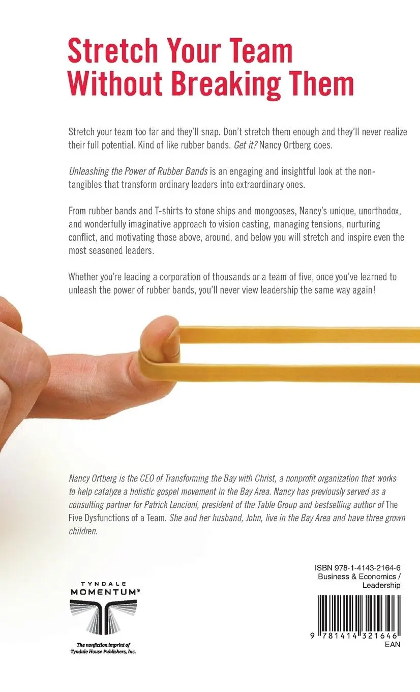 Rückseite: 9781414321646 | Unleashing the Power of Rubber Bands | Nancy Ortberg | Buch | Englisch