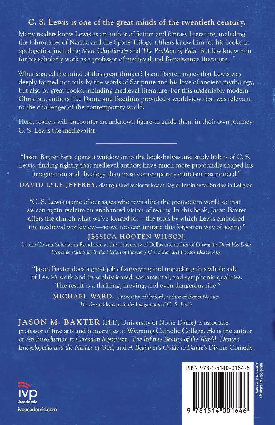 Rückseite: 9781514001646 | The Medieval Mind of C. S. Lewis | How Great Books Shaped a Great Mind