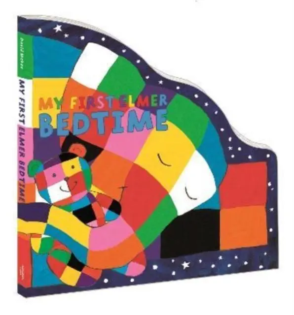 Cover: 9781839131646 | My First Elmer Bedtime | Shaped Board Book | David McKee | Buch | 2022
