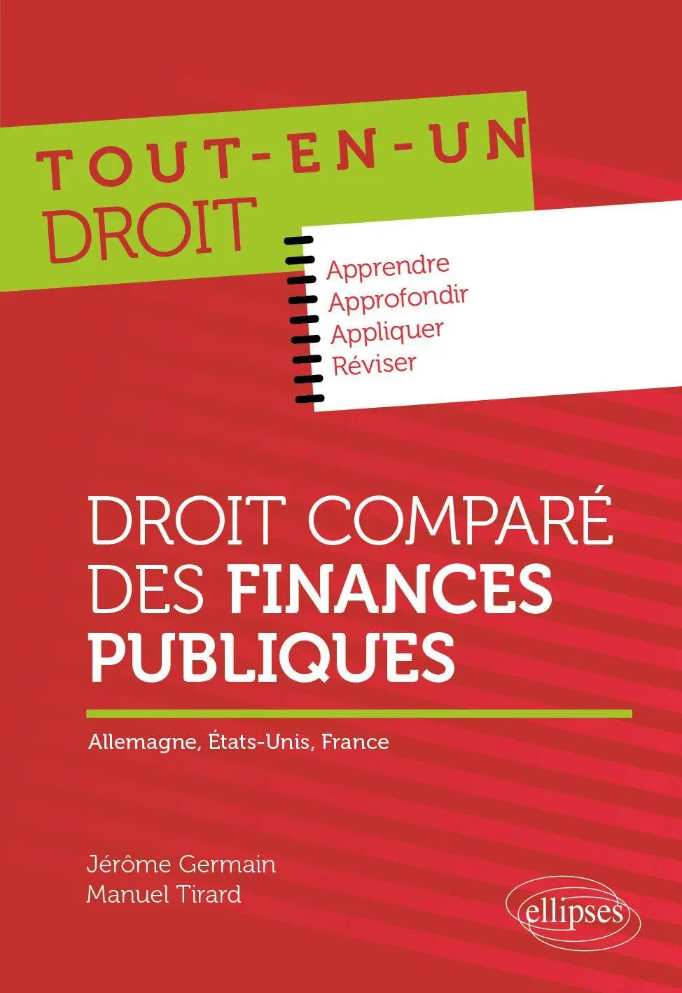 Cover: 9782340111646 | Droit comparé des finances publiques | Allemagne, États-Unis, France