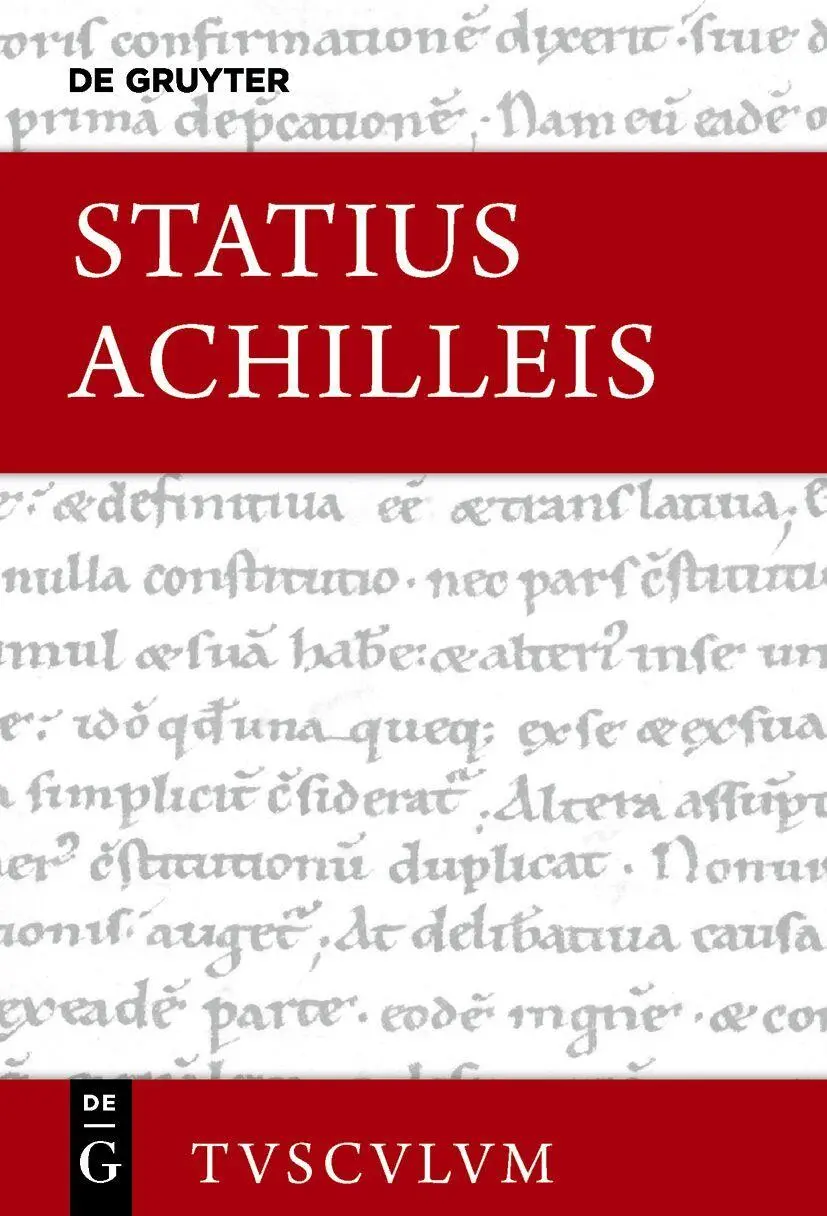 Cover: 9783111631646 | Achilleis | Lateinisch - deutsch | Statius | Buch | Sammlung Tusculum