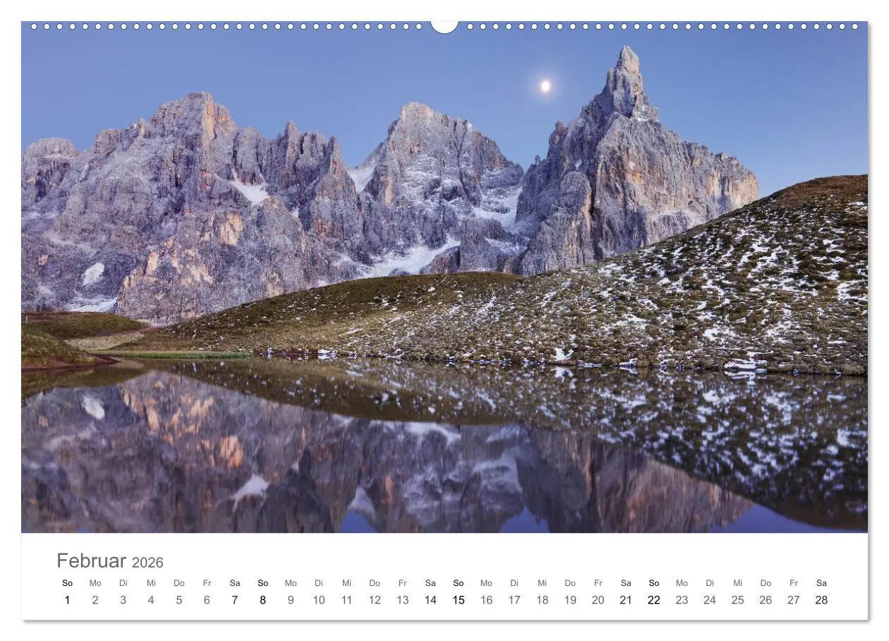 Bild: 9783457861646 | Die Schönheit der Alpen (Wandkalender 2026 DIN A2 quer), CALVENDO...