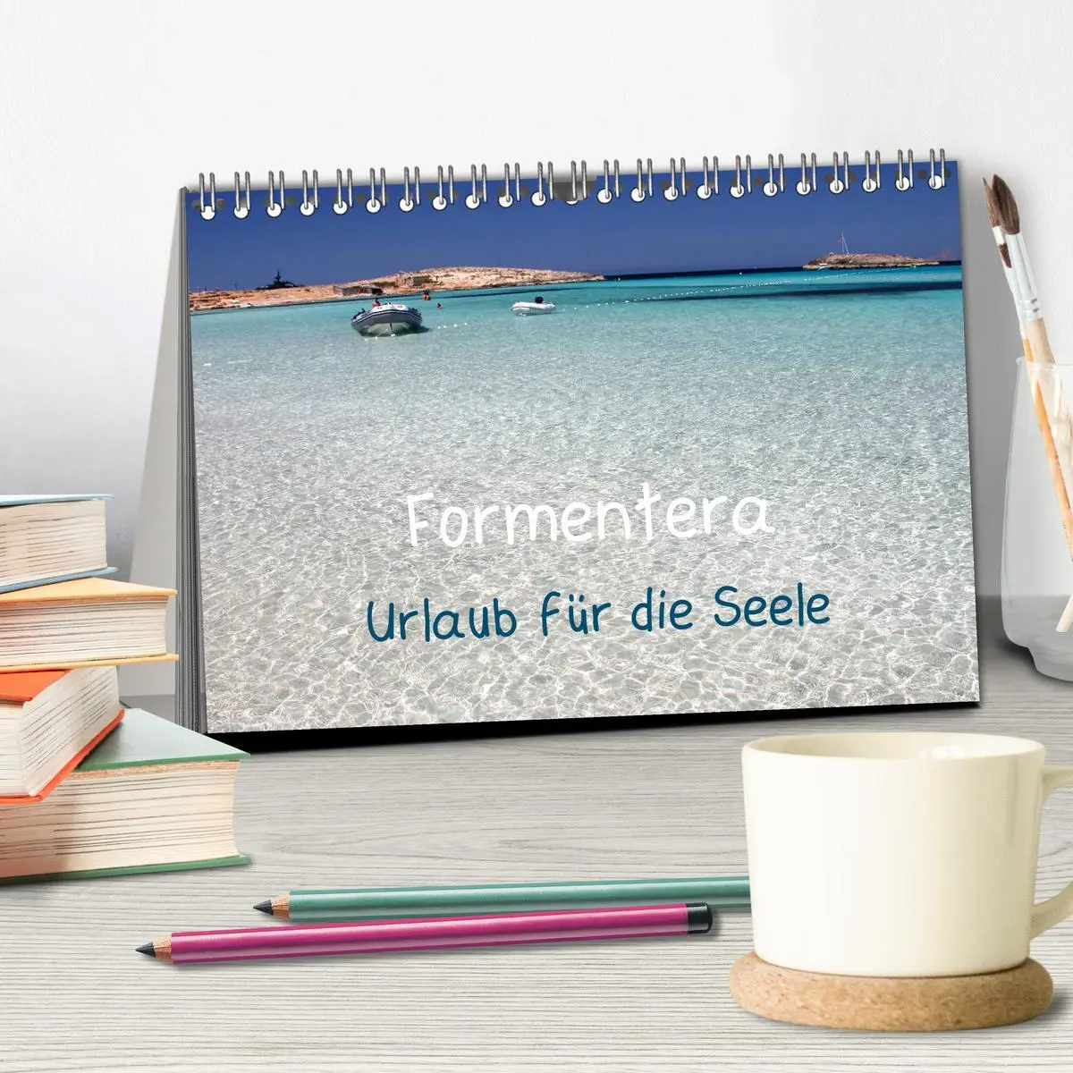 Bild: 9783516021646 | Formentera - Urlaub für die Seele (Tischkalender 2026 DIN A5 quer),...