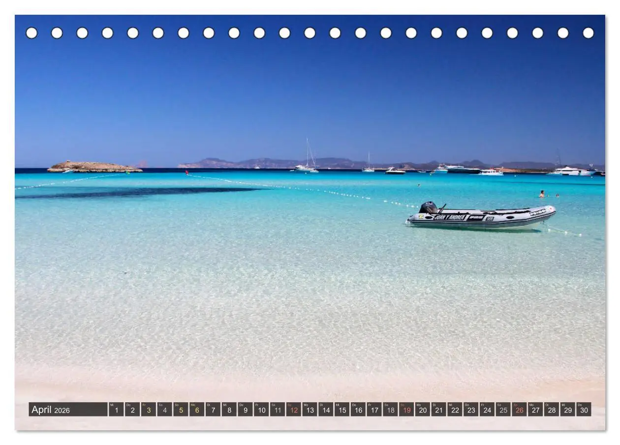 Bild: 9783516021646 | Formentera - Urlaub für die Seele (Tischkalender 2026 DIN A5 quer),...