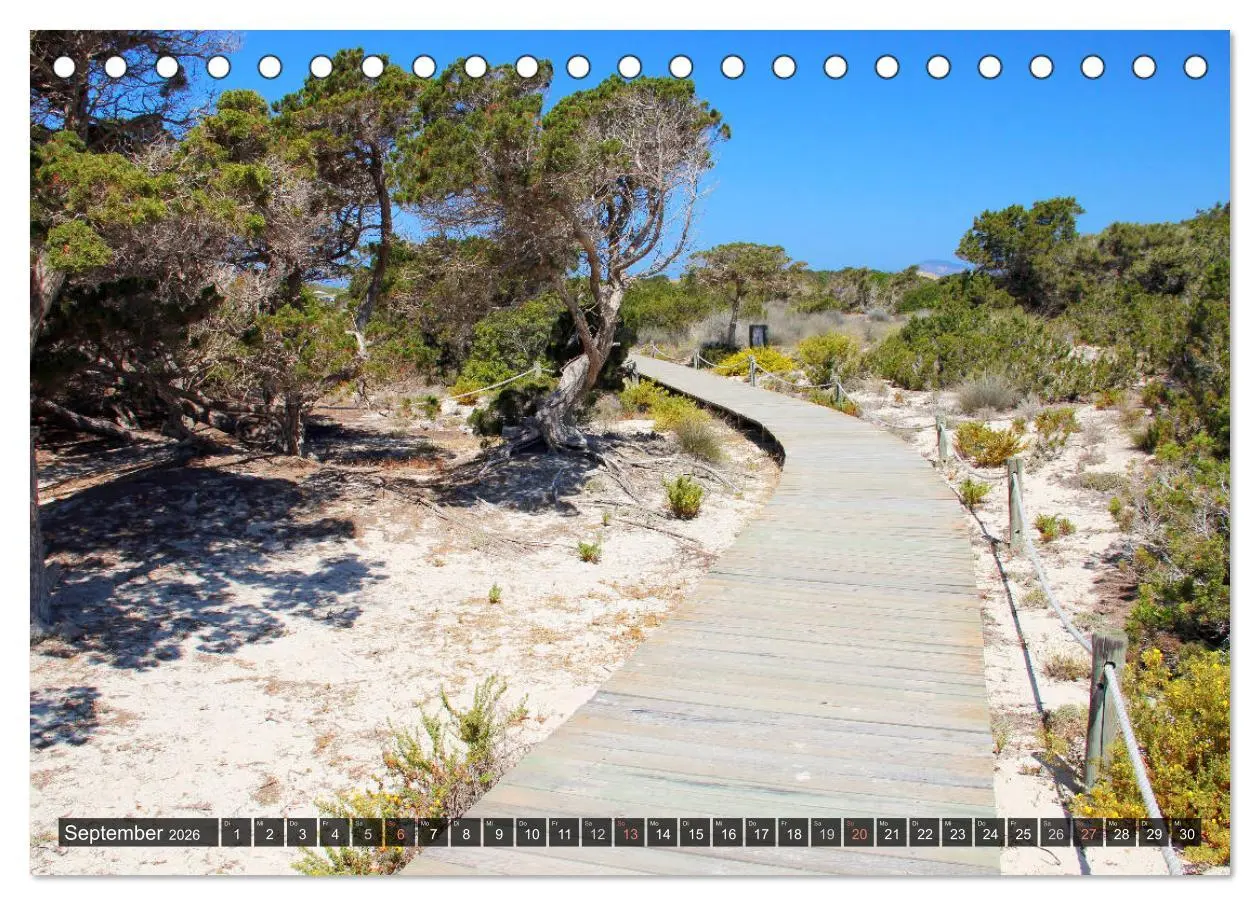 Bild: 9783516021646 | Formentera - Urlaub für die Seele (Tischkalender 2026 DIN A5 quer),...