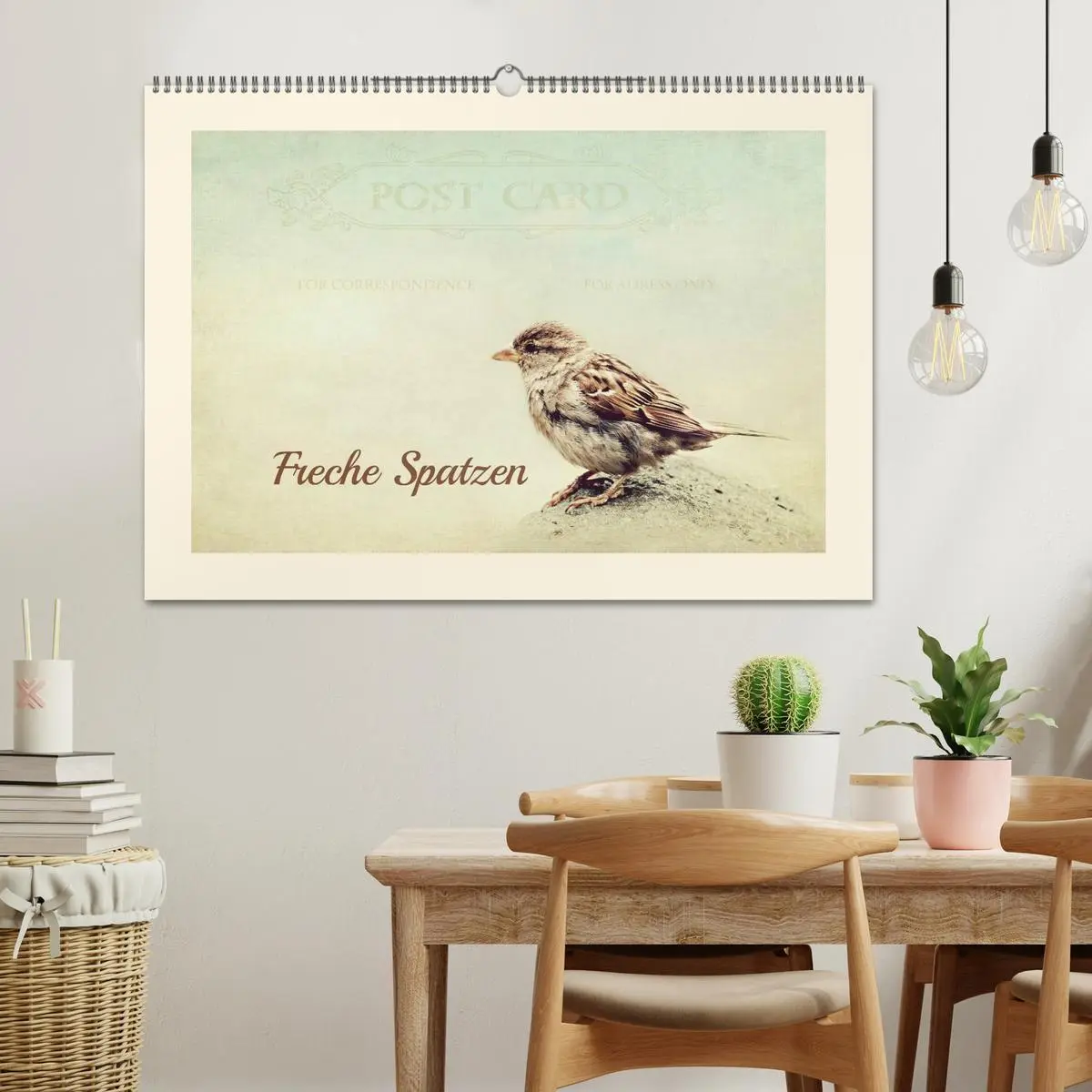 Bild: 9783516191646 | Freche Spatzen (Wandkalender 2026 DIN A2 quer), CALVENDO...
