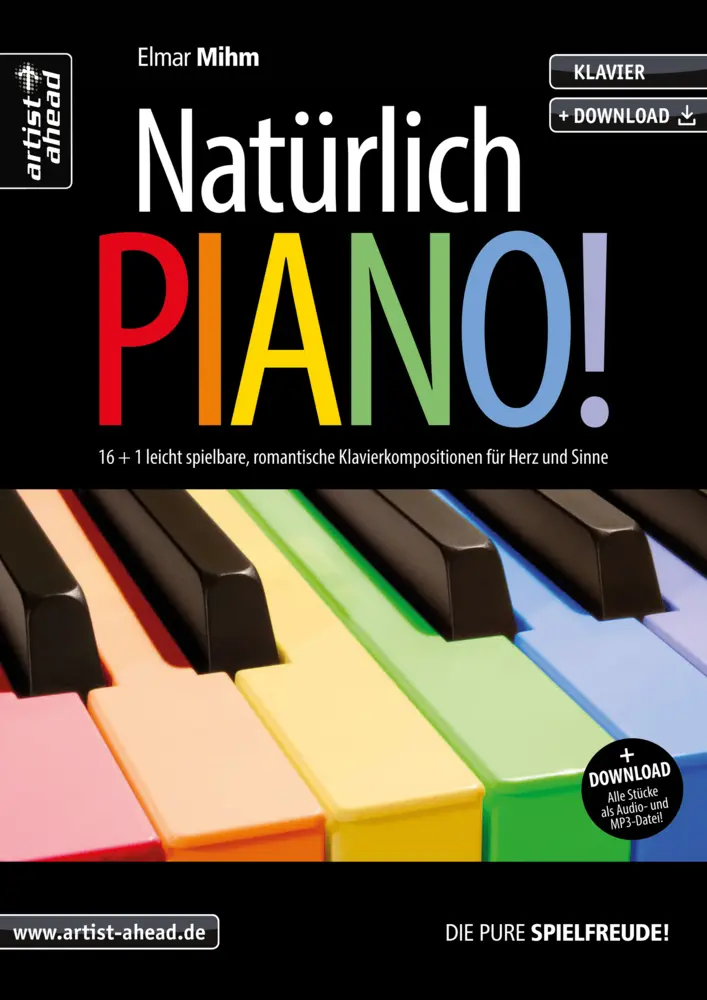Cover: 9783866421646 | Natürlich Piano! | Elmar Mihm | Broschüre | Buch &amp; Audio-Download