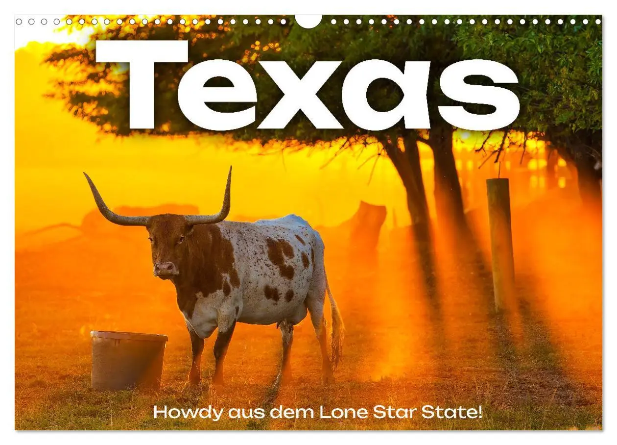 Cover: 9783457541746 | Texas - Howdy aus dem Lone Star State! (Wandkalender 2026 DIN A3...