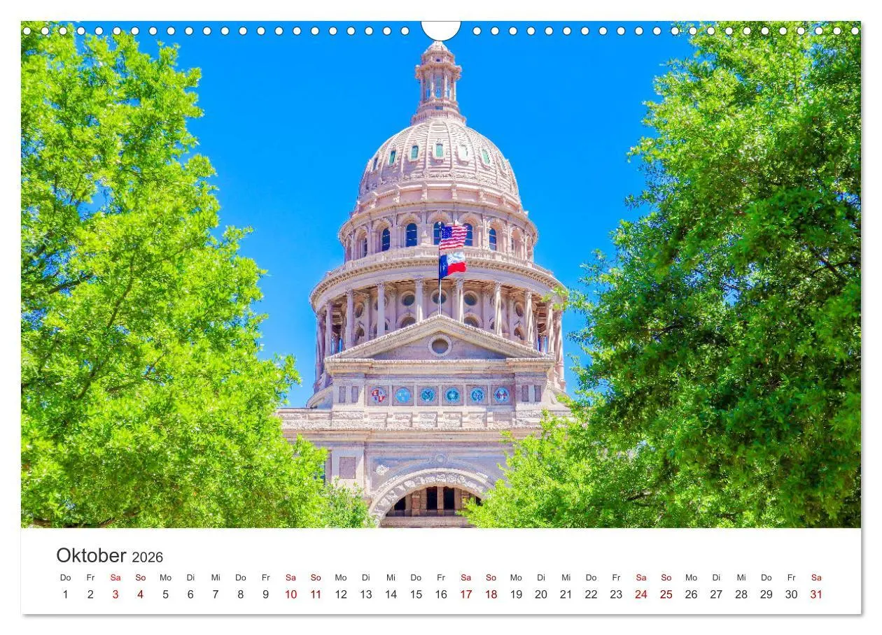 Bild: 9783457541746 | Texas - Howdy aus dem Lone Star State! (Wandkalender 2026 DIN A3...