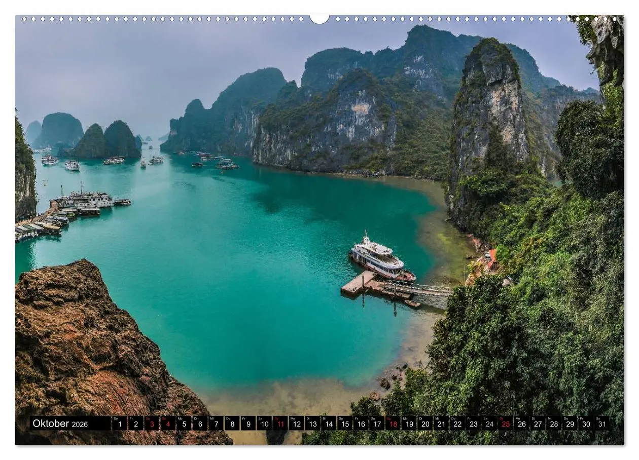 Bild: 9783516011746 | VIETNAM - Von Saigon nach Hanoi (hochwertiger Premium Wandkalender...