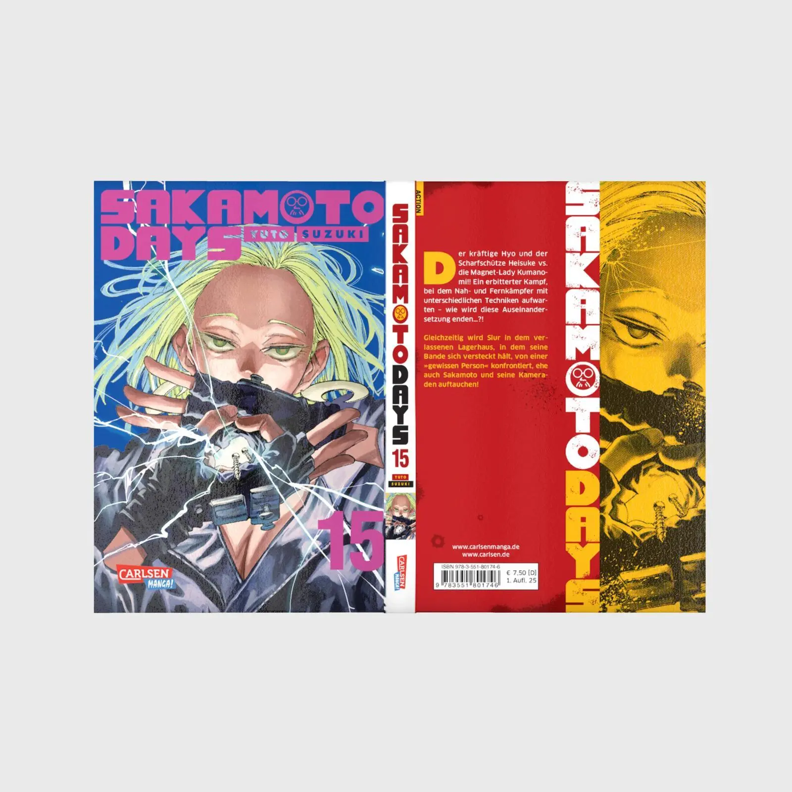 Bild: 9783551801746 | Sakamoto Days 15 | Yuto Suzuki | Taschenbuch | Sakamoto Days | 192 S.