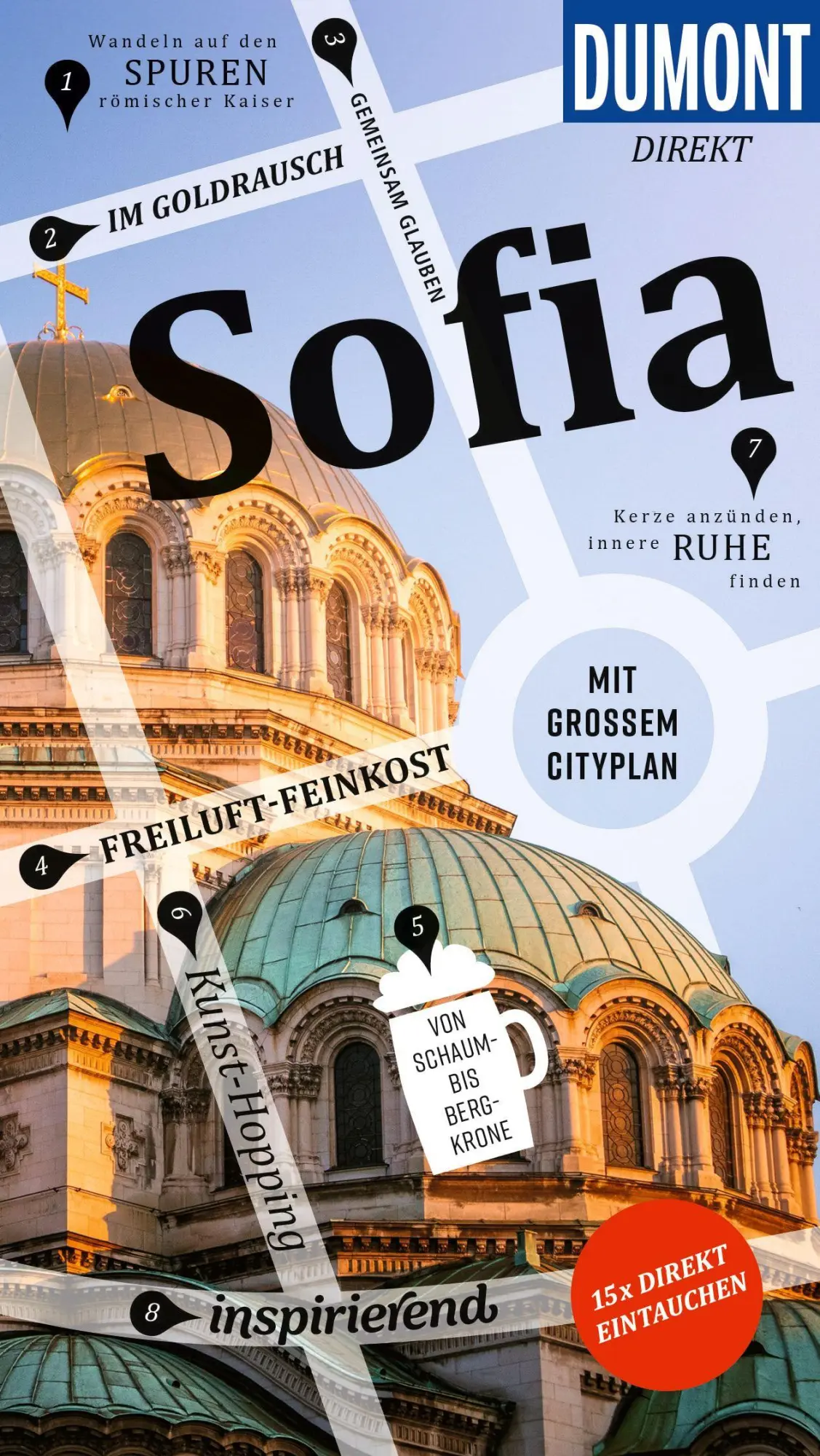 Cover: 9783616001746 | DUMONT direkt Reiseführer Sofia | Mit großem Cityplan | Taschenbuch